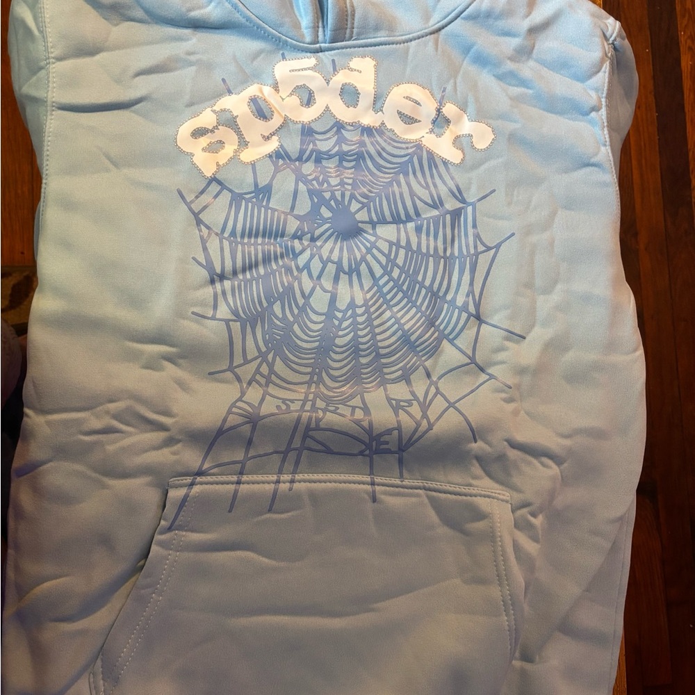 Blue Spider Web Lightweight Jacket - image 2